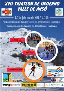 XVII Triatlón de Invierno Valle de Ansó- Cto. Aragón Triatlón Invierno 2017